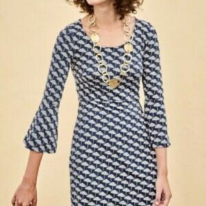 Boden Umbrella Print Miriam Jersey Dress, Size 4
